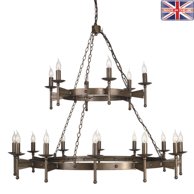 Suuri takorautainen kattokruunu