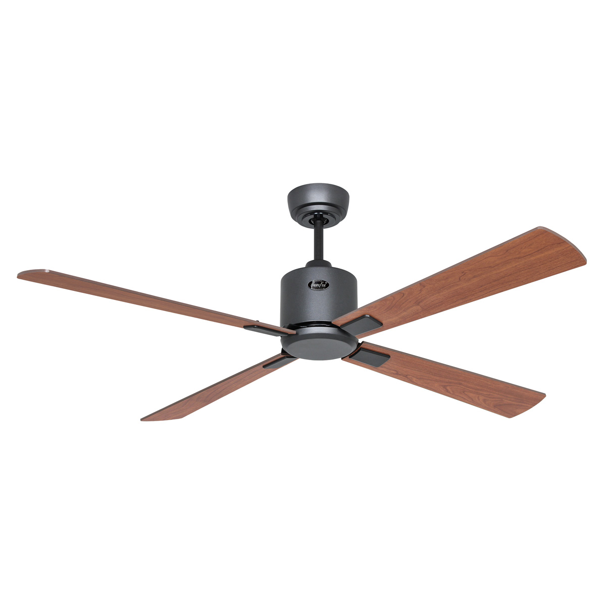 Hiljainen_tuuletin_ECONEOIII1324_lapaa | Sisustusliike Portiikki Hiljainen tuuletin korkeaan tilaan jatkovarrella.