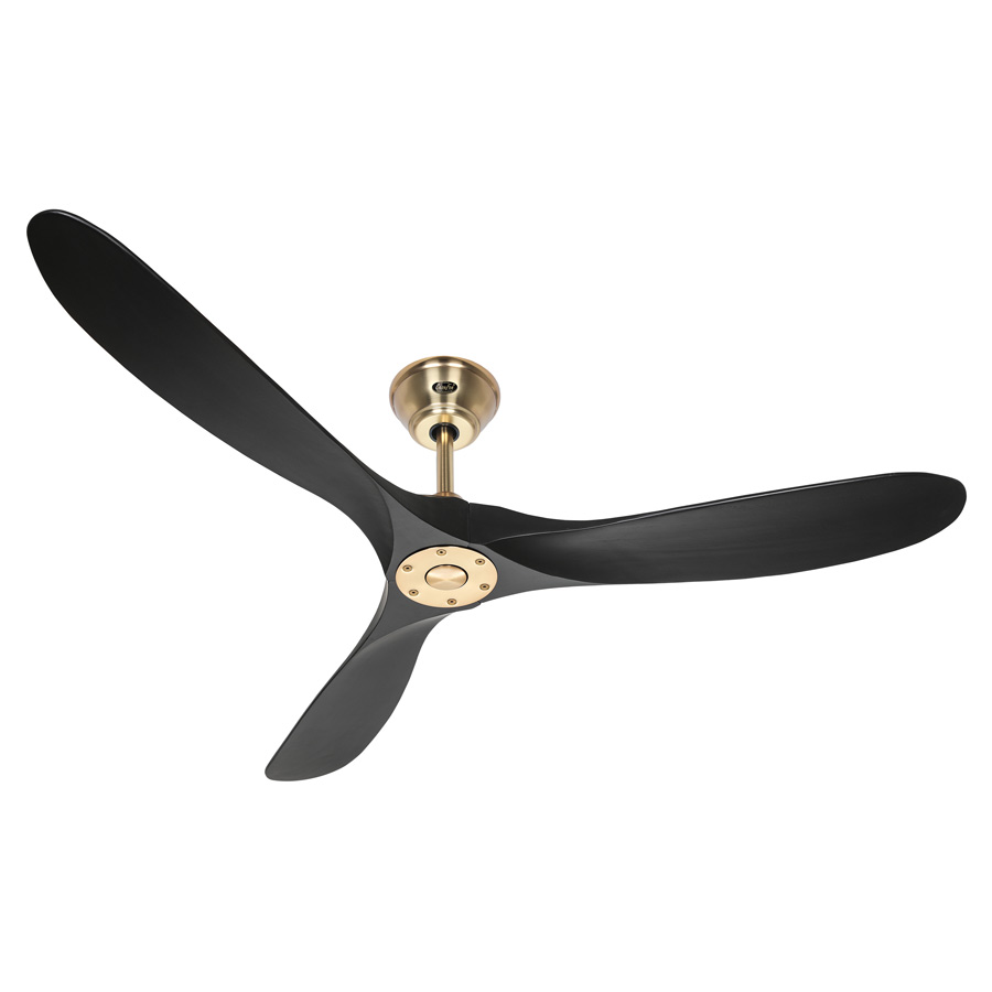 Hljainen kattotuuletin | Sisustusliike Portiikki Hiljainen pelkistetty kattotuuletin.