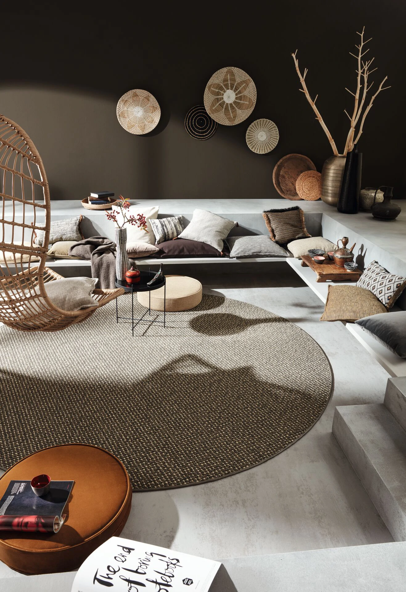 JAB-MATTO-SOHO-NOMAD | Sisustusliike Portiikki Nomad matto, jab matto, sisalmatto, kokolattiamatto jab