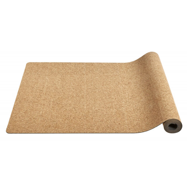 Joogamatto, jonka valmistusmateriaali on korkki ja luonnonkumi.