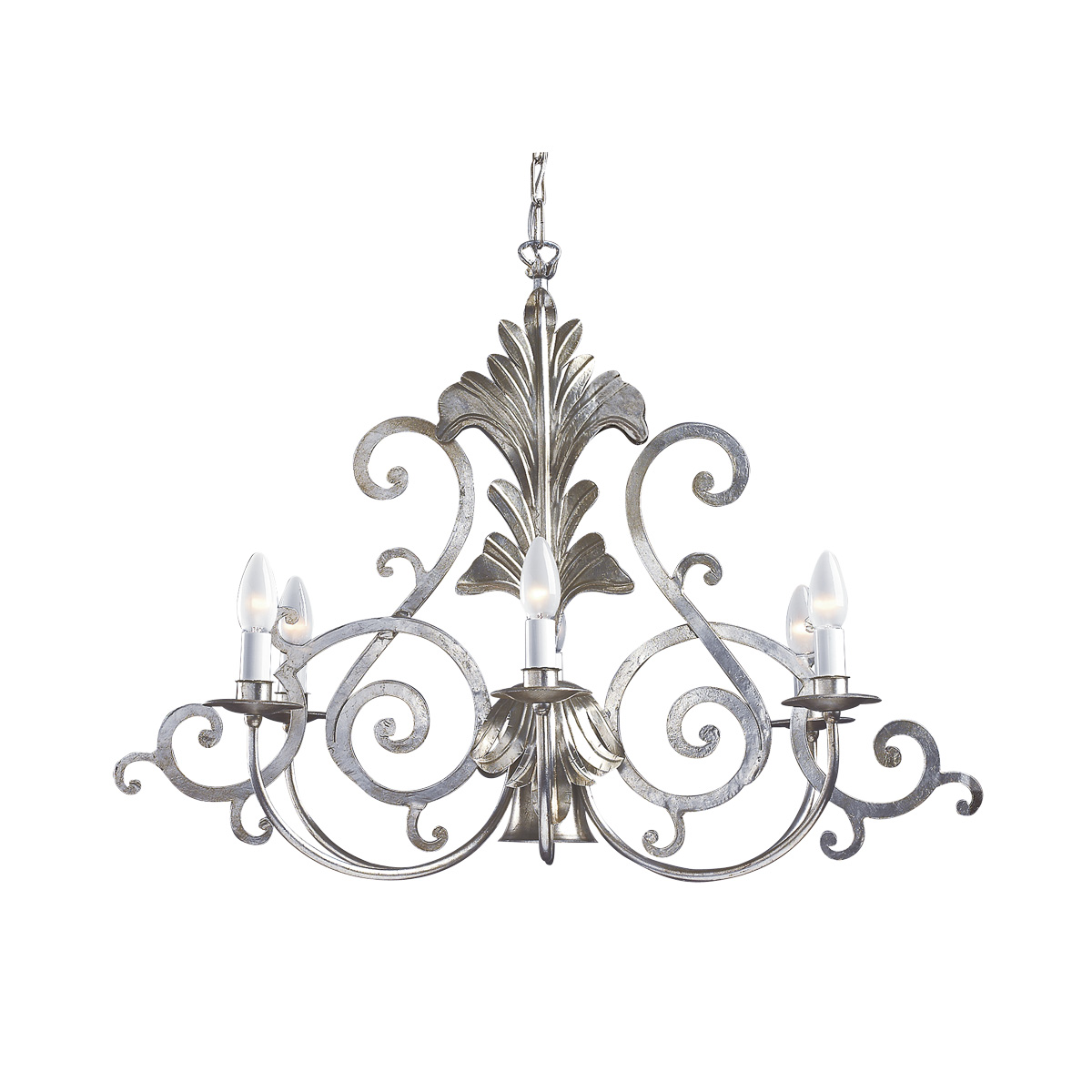 Kattokruunu-design-1025-6+1 | Sisustusliike Portiikki Luksus ovaali design kattokruunu