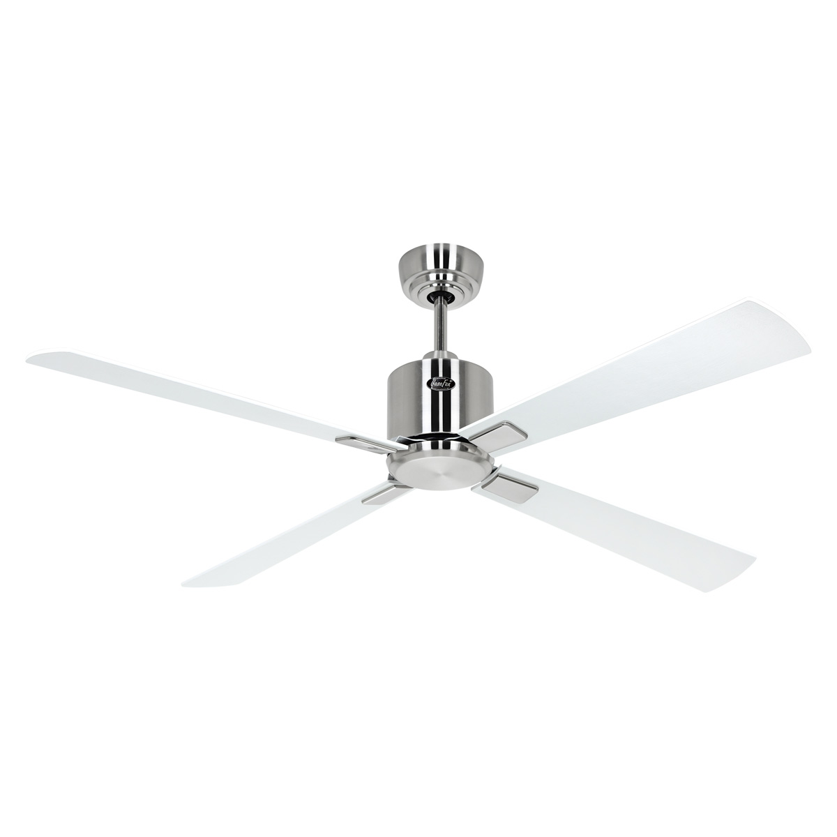 Kattotuuletin_ECONEOIII132_harjattu_kromi_valkoinen_vaalenaharmaa_4 | Sisustusliike Portiikki