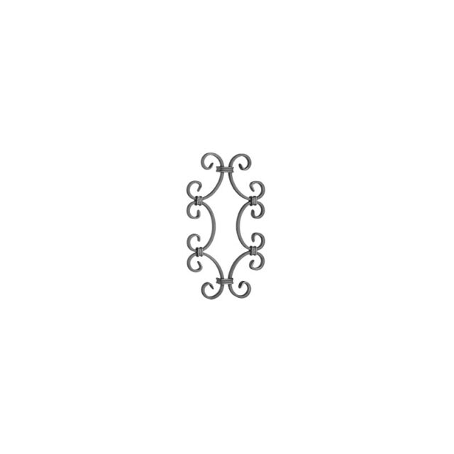 Koristeosa kaidetankoon