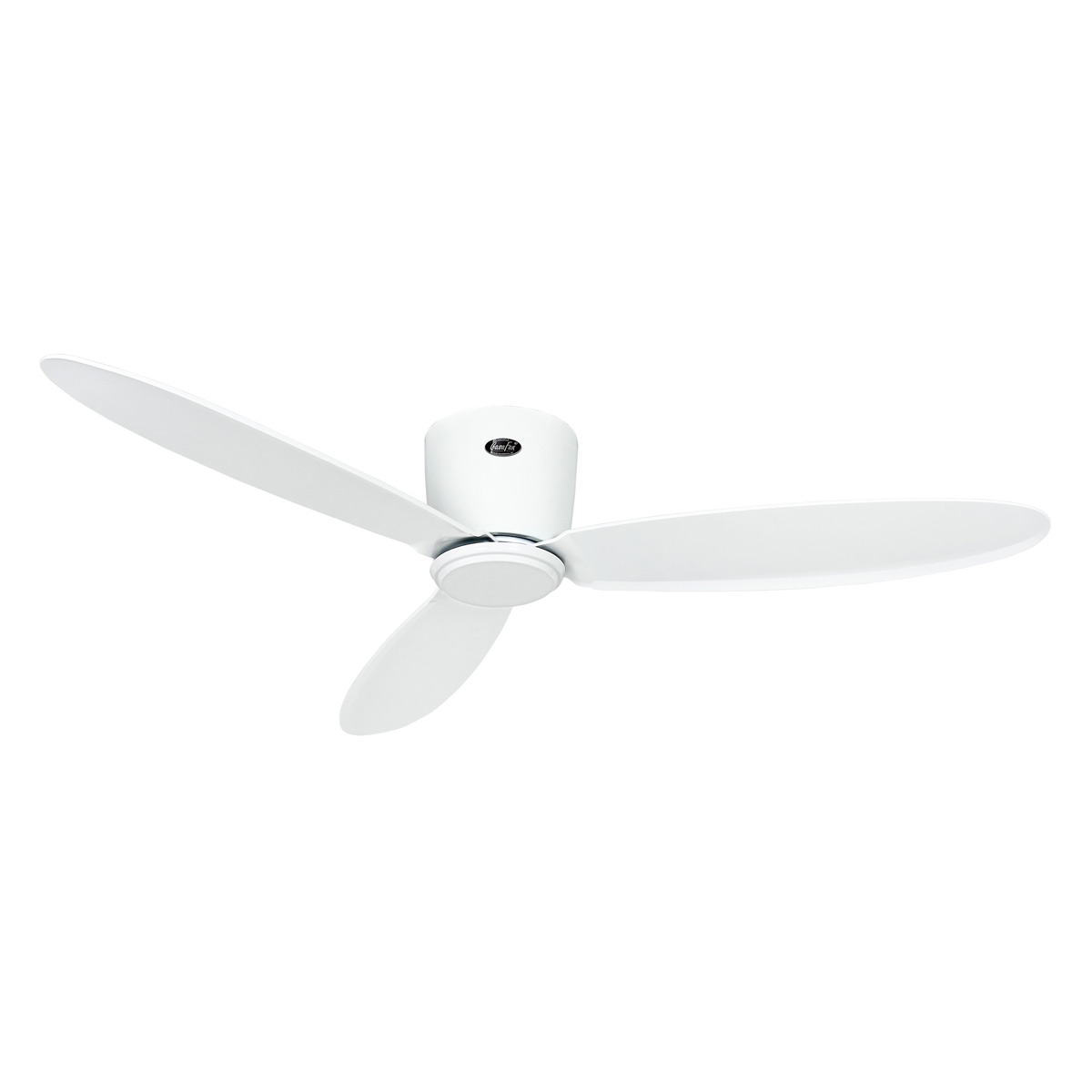 Matala_kattotuuletin_ECOPLANOII132_valkoinen | Sisustusliike Portiikki Matala kattotuuletin, tehokas ja matala kattotuuletin, tuuletin matalaan tilaan