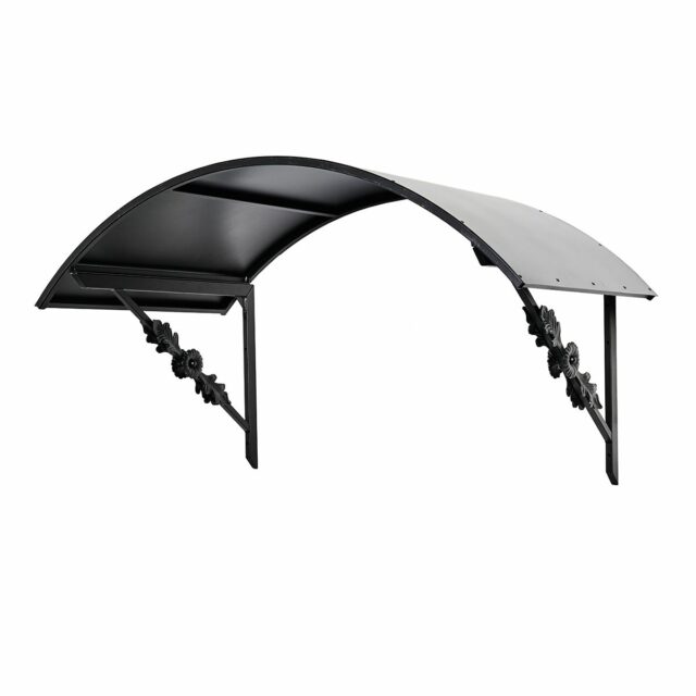 Musta ovilippa kaarevalla mallilla.