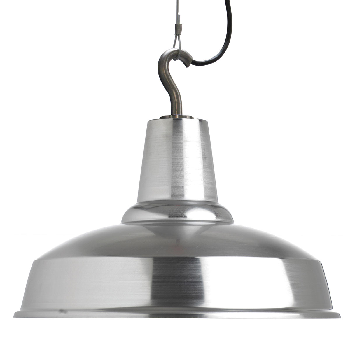 Suuri-riippuvalaisin-ulos | Sisustusliike Portiikki Suuri industrial riippuvalaisin ulos kromi