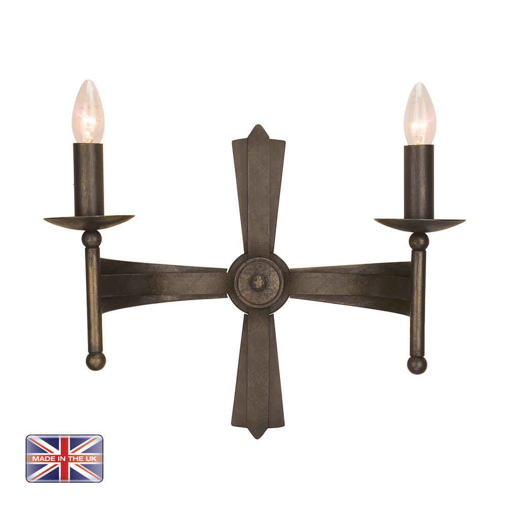 Takorautainen-seinavalaisin | Sisustusliike Portiikki Keskiaikaistyylinen seinävalaisin