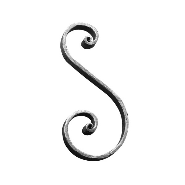 S -osa takorautaa, suurempi