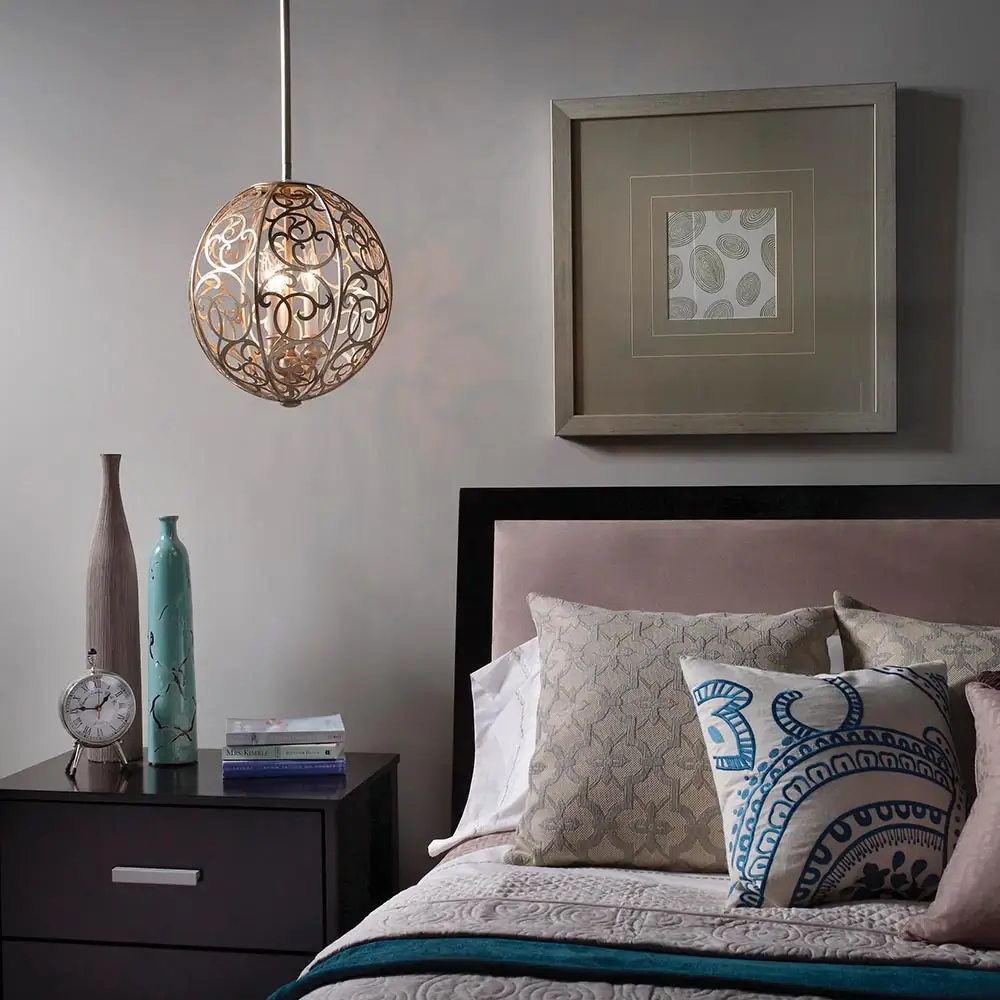 pyöreä-riippuvalaisin-arabesque | Sisustusliike Portiikki Pyöreä riippuvalaisin