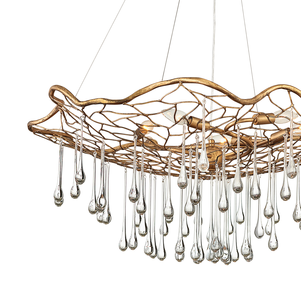 riippuvalaisin pisaroilla | Sisustusliike Portiikki Riippuvalaisin pisaroilla