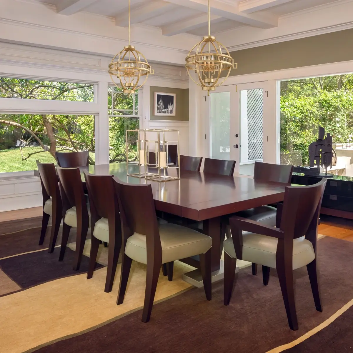 valaisin-ruoka-pöydän-päälle-lemuria-3p-a | Sisustusliike Portiikki Valaisin ruokapöydän päälle, valaisin olohuoneeseen